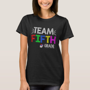 Camiseta 5 do 5º ano do time de volta à escola