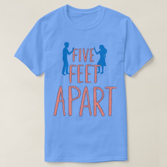 Camiseta 5 Feet Apart Triblend (Frente do Design)