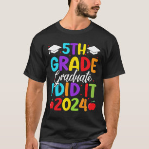 Camiseta 5 Formando I Fez 2024 No Último Dia Da Escola