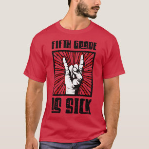 Camiseta 5 Grade é Doente Red Barn EUA
