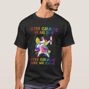 Camiseta 5 Graduação Graduação Mágica Unicórnio