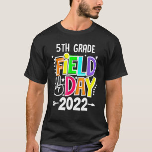 Camiseta 5 Grau Campo Dia 2022 Deixe Os Jogos Começarem 5 G