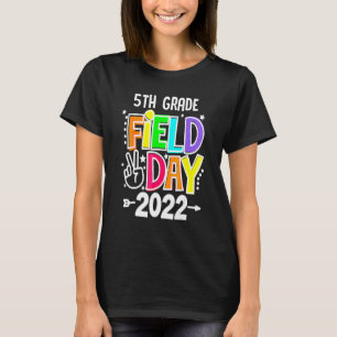 Camiseta 5 Grau Campo Dia 2022 Deixe Os Jogos Começarem 5 G