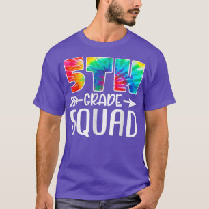 Camiseta 5 Grau Esquadrão Colar de Volta à Escola Professor