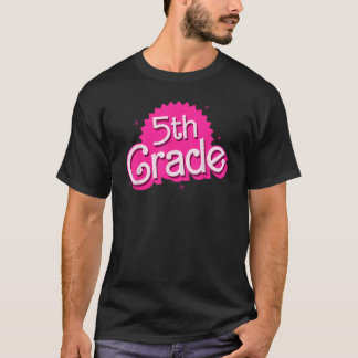 Camiseta 5 Grau Rapariga B Professora do 5º ano Volta para