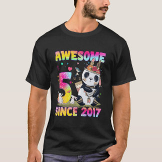 Camiseta 5 Ns Pequeno Panda 5º