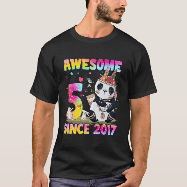 Camiseta 5 Ns Pequeno Panda 5º (Frente)