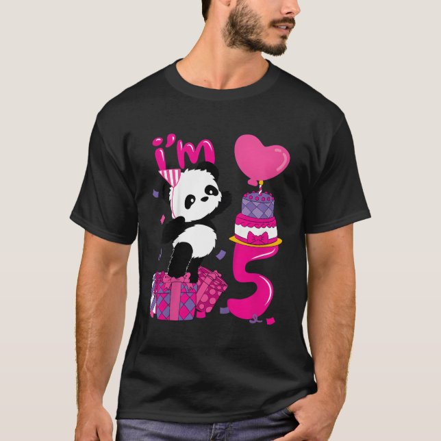 Camiseta 5 Panda (Frente)