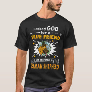 Camiseta 5 Peço a Deus um verdadeiro amigo Ele me enviou um