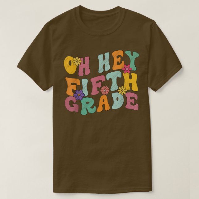Camiseta 5 Quinto Ano De Volta Ao Chá De Estudantes (Frente do Design)