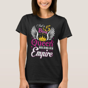 Camiseta 5 Rainha Bling para Mulheres Paparazzi