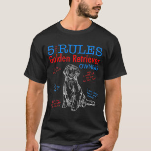 Camiseta 5 Regras Para Proprietários De Ouros