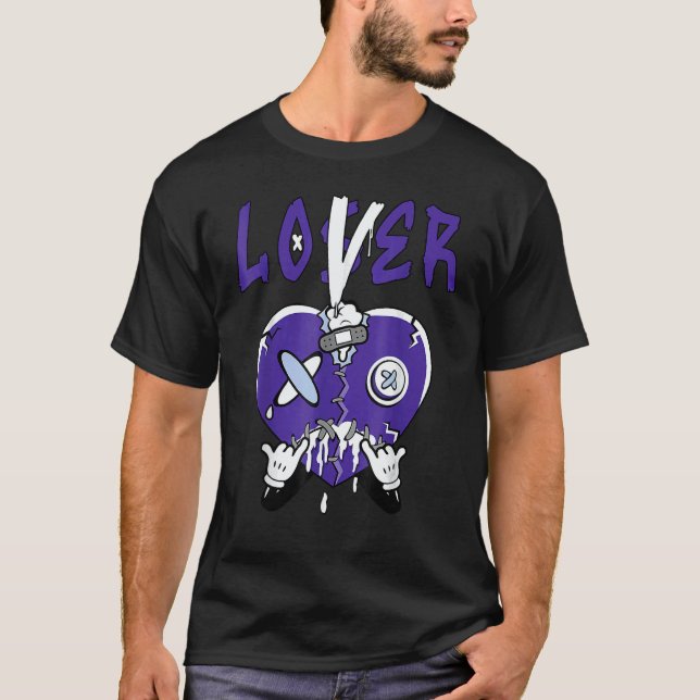 Camiseta 5 Retro Concord Loser  Drip Heart Crying Concord (Frente)