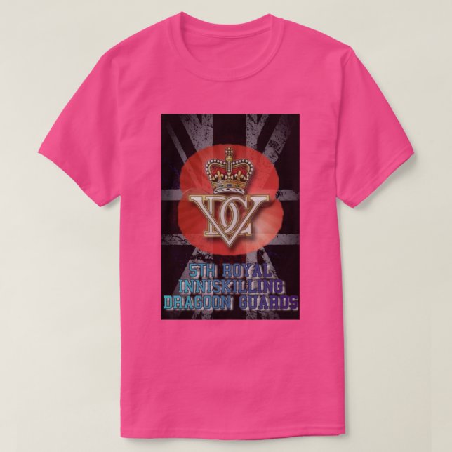 CAMISETA 5 ROYAL INNISKILLING GUARDAS (Frente do Design)