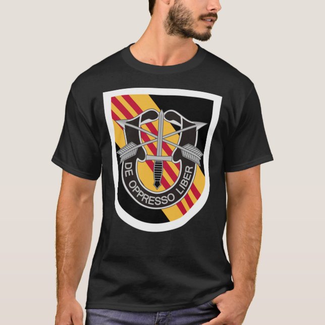 Camiseta 5 Special Forces Group (Estados Unidos) Classic T (Frente)