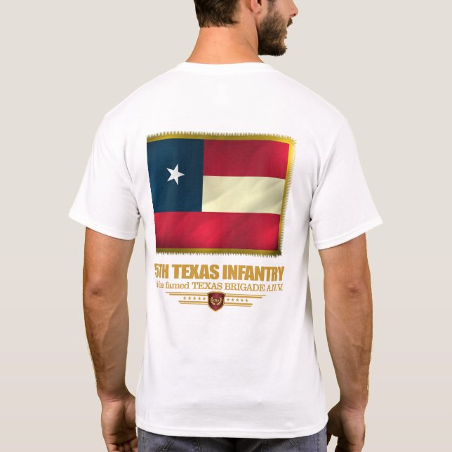 Camiseta 5 Texas Infantry (Verso)