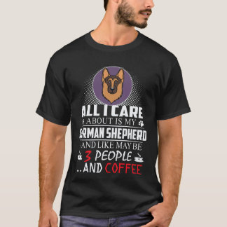 Camiseta 5 Tudo o que me Importa é o meu Pastor Alemão e Go