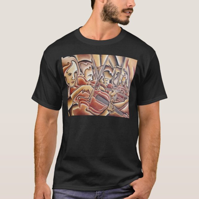 Camiseta 5 violinos (Frente)
