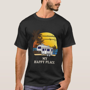 Camiseta 5 Wheel My Happy Place 5R Camper