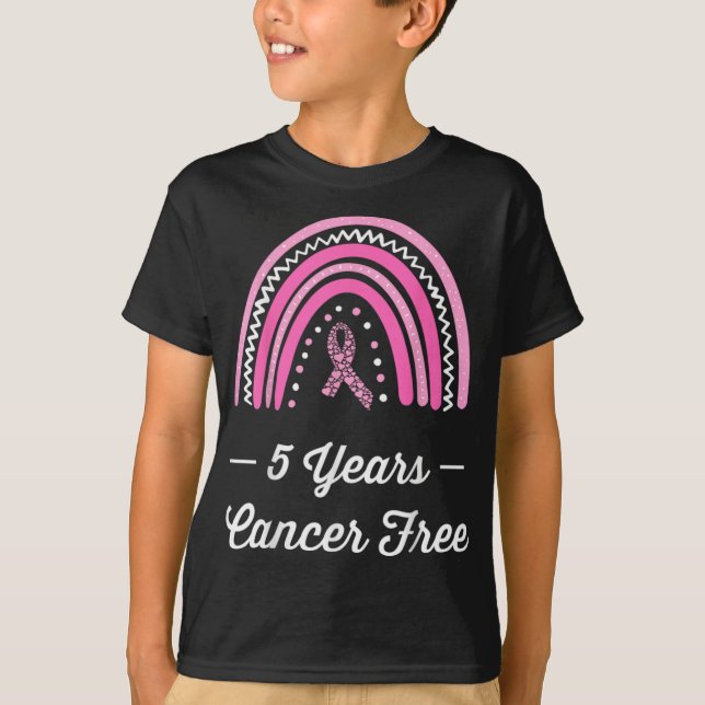 Camiseta 5 Years Breast Cancer Survivor  (Frente)