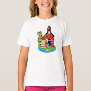 Camiseta #5Lil Lady Sapo Bella Ringer