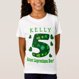 Camiseta 5o O Leprechaun o mais bonito sempre 3 de St