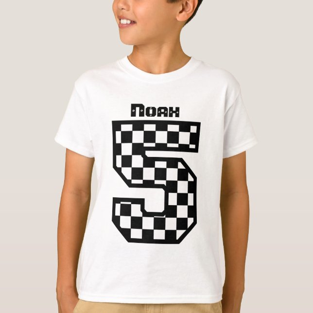 Camiseta 5os verificadores idosos de cinco anos do (Frente)