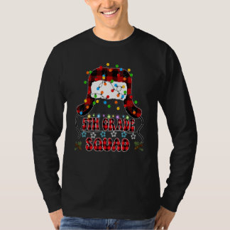 Camiseta 5th Fifth Grade Squad Christmas Vacation Ugly Chri