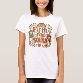 Camiseta 5th Grade Teacher Tee