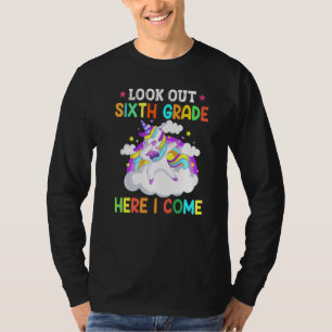 Camiseta 6º ano aqui vou eu primeiro dia do sexto ano Uni