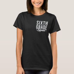 Camiseta 6º Sexto Ano Equipe Bolso Professor Estudante Cost