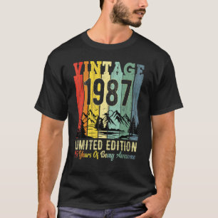 Camiseta 60ª Festa de aniversário 35 anos Espetacular 1987