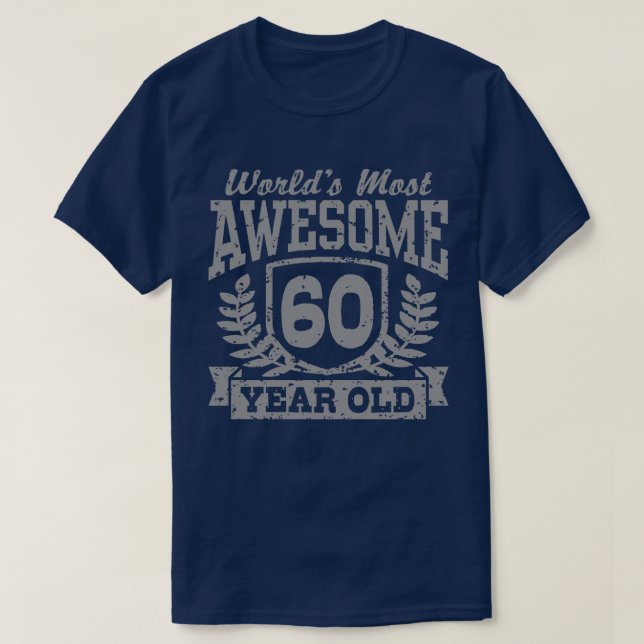 Camiseta 60º aniversário (Frente do Design)
