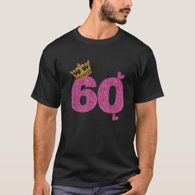 Camiseta 60º Aniversário Coroa 60 Anos (Frente)