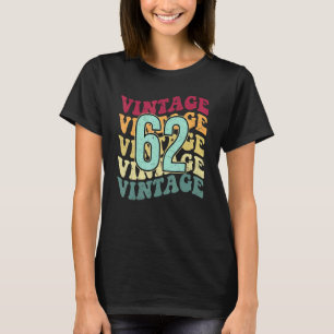 Camiseta 60º Aniversário Desorações Para Mulheres Homens Vi
