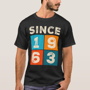 Camiseta 60º aniversário incrível desde 1963