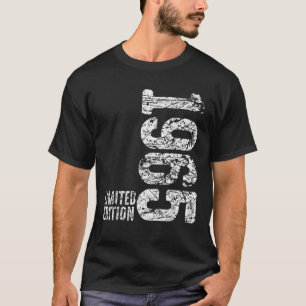 Camiseta 60º Aniversário Mulher 60 Anos 1965 Decorativa F