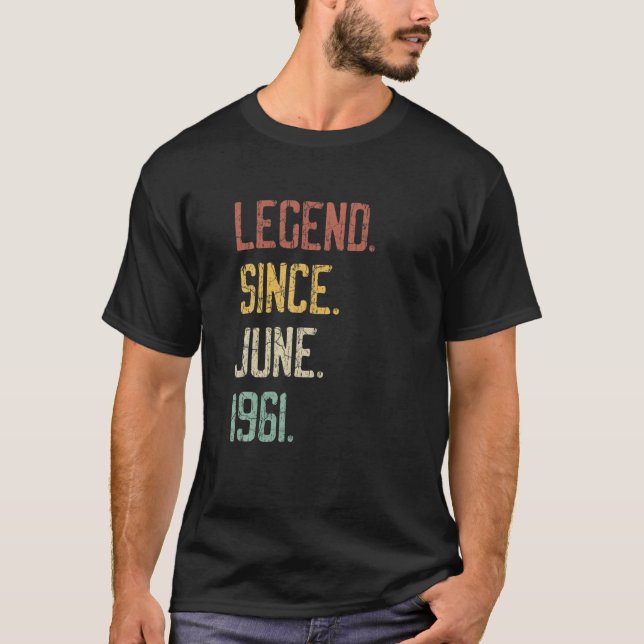 Camiseta 60º Aniversário Oferece Legenda De Homens Para Mul (Frente)