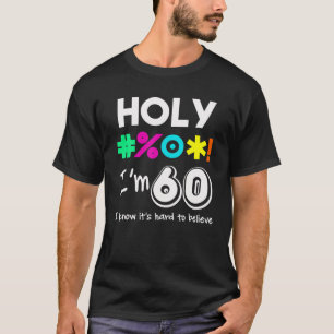 Camiseta 60º Aniversário Oferece Presentes Para Meninas Do