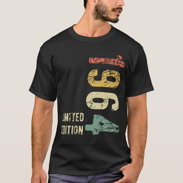 Camiseta 60º aniversário Presente 1964 Edição limitada de 6 (Frente)