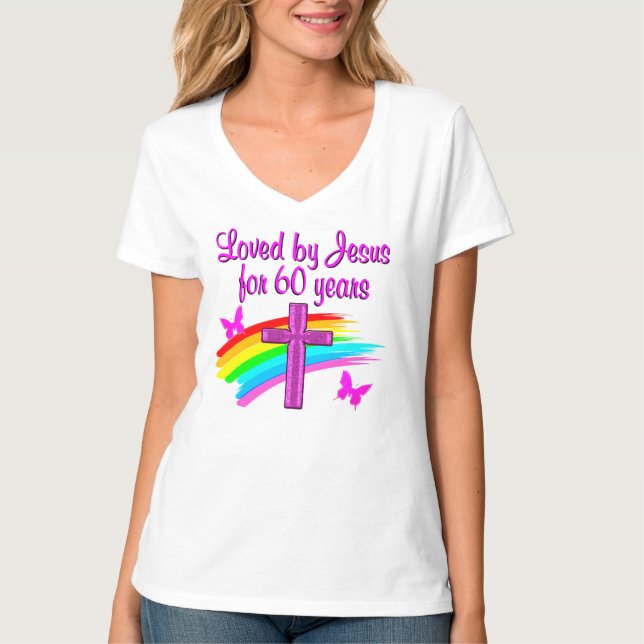 CAMISETA 60º DEUS AMOR (Frente)