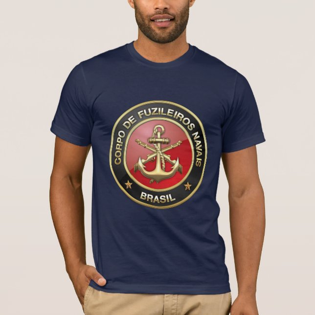 Camiseta [600] Corpo De Fuzileiros Navais [Brasil] (CFN) (Frente)