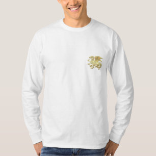 Camiseta [600] Dragão islandês, Landvættir [ouro]