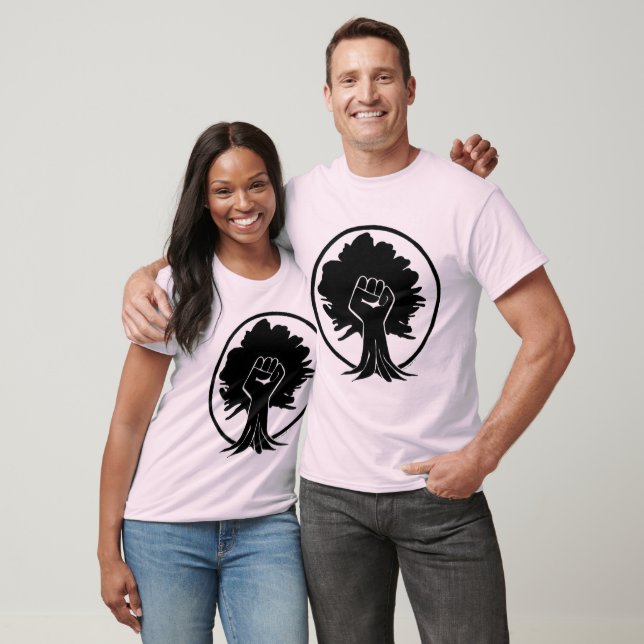 Camiseta 600Árvore de Punho Preto (Unissex)