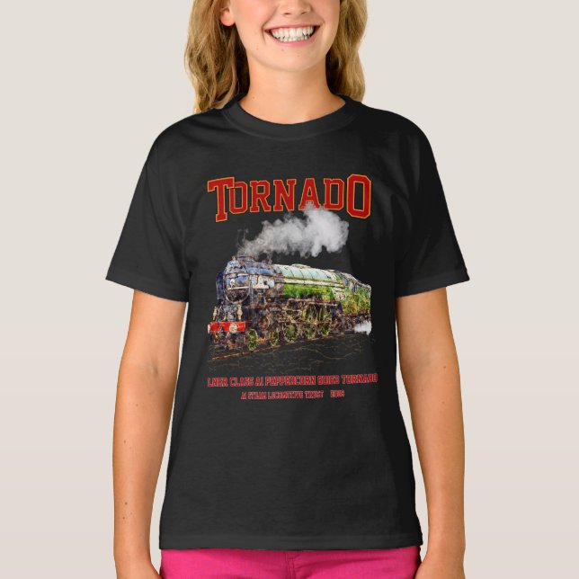 Camiseta 60163 Tornado Vintage Vintage Locomotive (Frente)