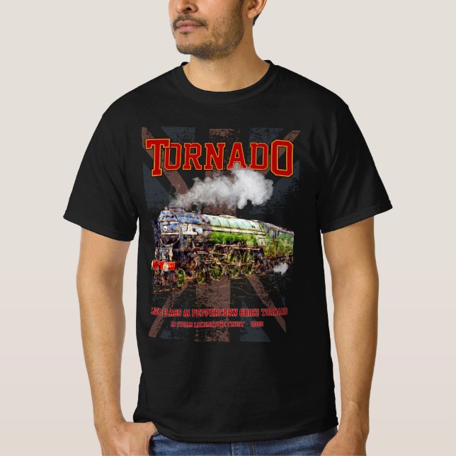 Camiseta 60163 Tornado Vintage Vintage Locomotive (Frente)