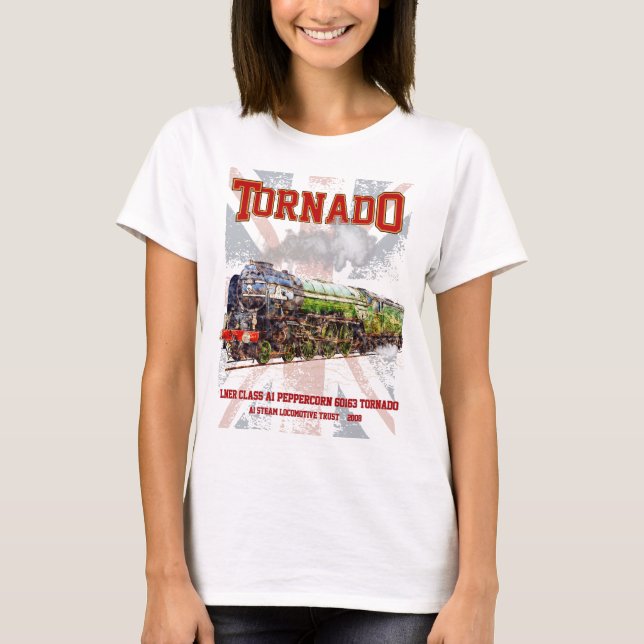 Camiseta 60163 Tornado Vintage Vintage Locomotive (Frente)