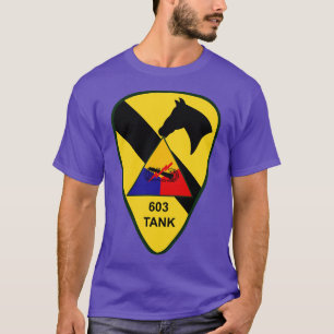 Camiseta 603.o Tanque Médio Co 1rua Cav wo Txt