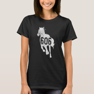 Camiseta 606 Mapa Kentucky Morehead Pikeville Middlesboroug