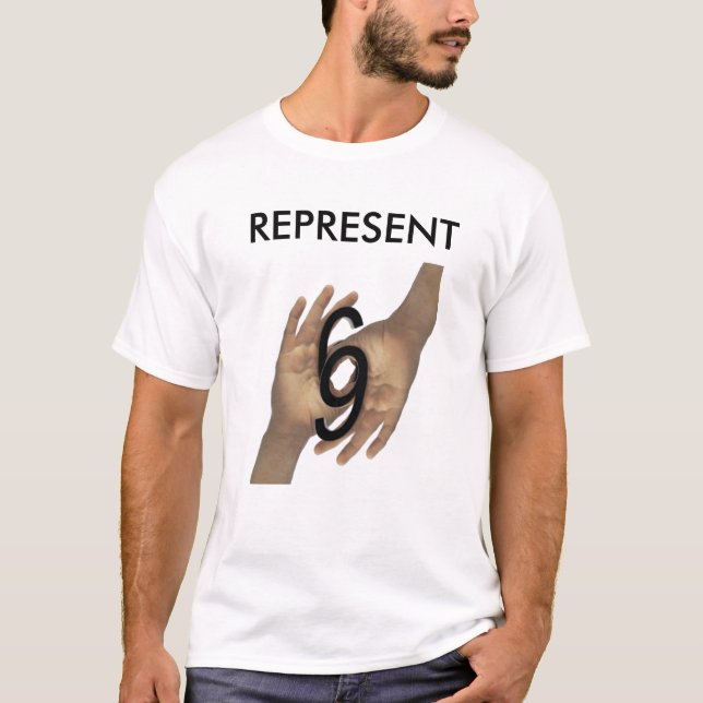 CAMISETA 609, REPRESENTAM (Frente)